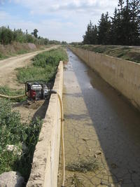 Canal d'irrigation © Sirma